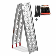 Auffahrrampe + Spanngurte CS1